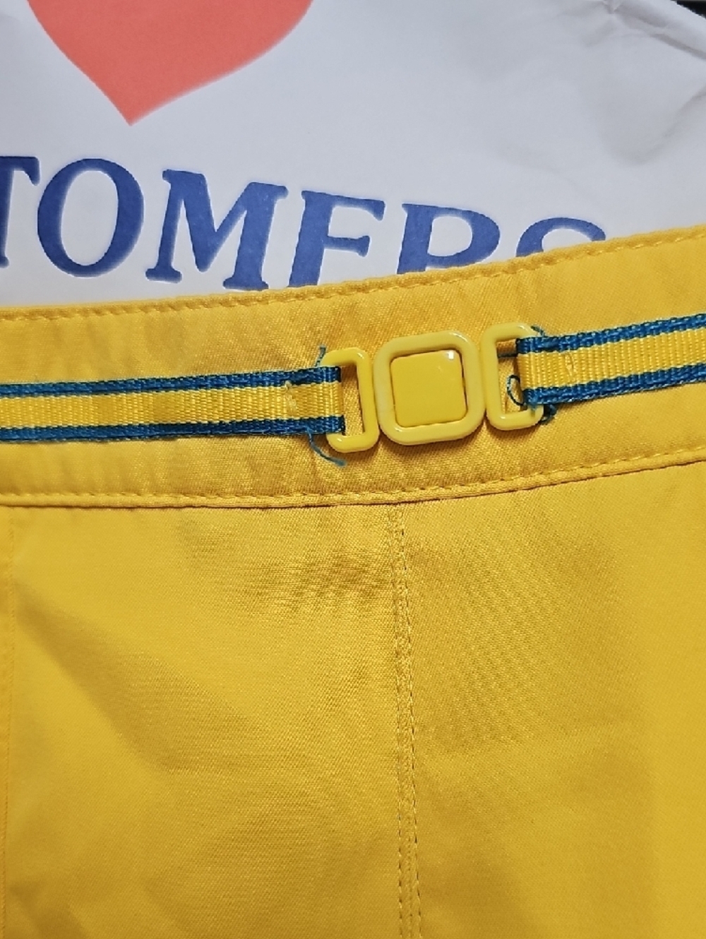 GUC Vintage Tail Yellow Golf/Tennis Skirt Blue Accent Sz 12 - Picture 3 of 6